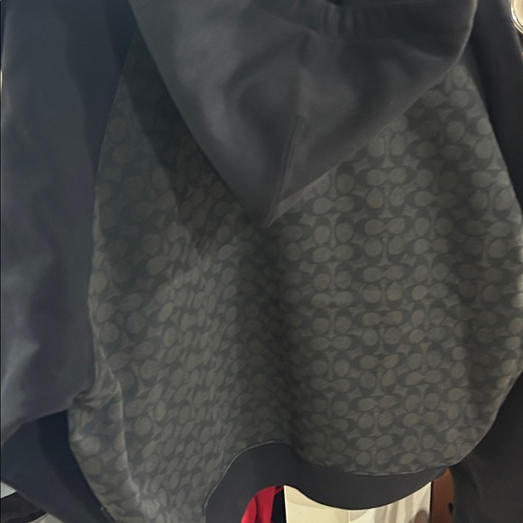 Coach Black and Gray Zip-Up Hoodie - Picture 5 of 9
